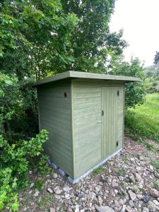 Casette In Legno Una Pendenza 7