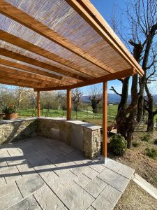 Pergole In Legno Addossate E Portanti 23