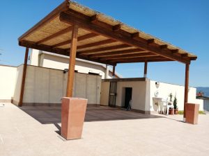 Pergole In Legno Addossate E Portanti 3